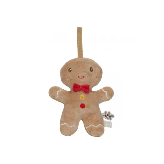 Vianočné ozdoby plyšové Rosa Little Dutch – sada 4 mäkkých ozdôb na stromček