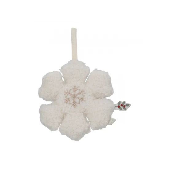 Vianočné ozdoby plyšové Rosa Little Dutch – sada 4 mäkkých ozdôb na stromček