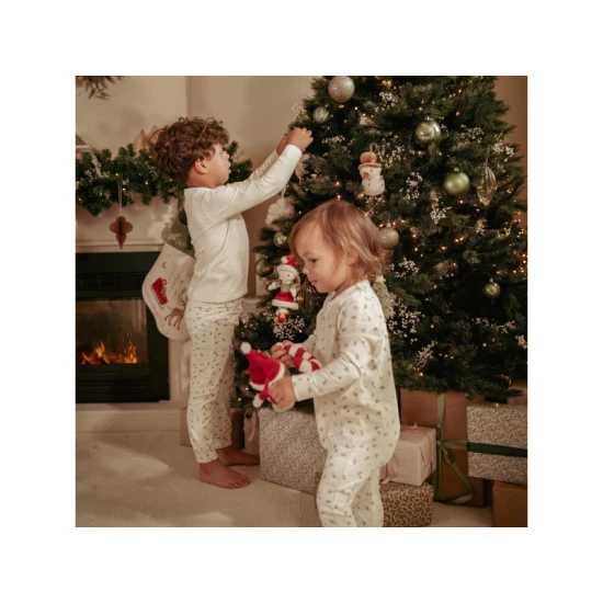 Vianočné ozdoby plyšové Rosa Little Dutch – sada 4 mäkkých ozdôb na stromček