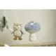 Hudobný kolotoč drevený Forest Friends s otáčajúcimi sa zvieratkami