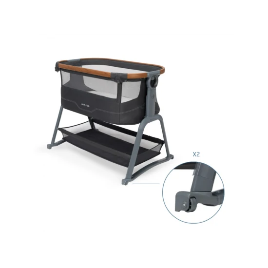 Maxi-Cosi Iora Plus postieľka prenosná Elegance Graphite – 2131158110MC