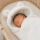 Zavinovačka pre bábätko s medvedími ušami Boucle Zavinovačka pre bábätko s medvedími ušami Boucle – MeowBaby MBOOT093