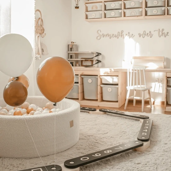 Drevená Montessori senzorická cesta 5 dielov Drevená Montessori senzorická cesta 5 dielov – MeowBaby SSEN501