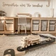 Drevená Montessori senzorická cesta 5 dielov Drevená Montessori senzorická cesta 5 dielov – MeowBaby SSEN501