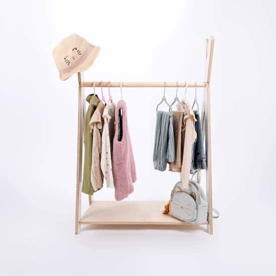 Detský drevený vešiak Tipi Hanger malý Detský drevený vešiak Tipi Hanger malý – MeowBaby WTHSW01