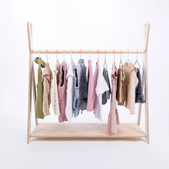 Detský drevený vešiak Tipi Hanger malý Detský drevený vešiak Tipi Hanger malý – MeowBaby WTHSW01