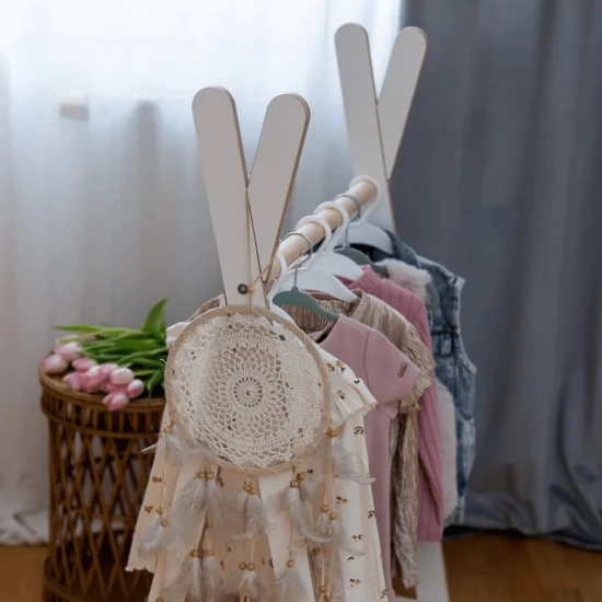 Detský drevený vešiak Tipi Hanger malý Detský drevený vešiak Tipi Hanger malý – MeowBaby WTHSW01