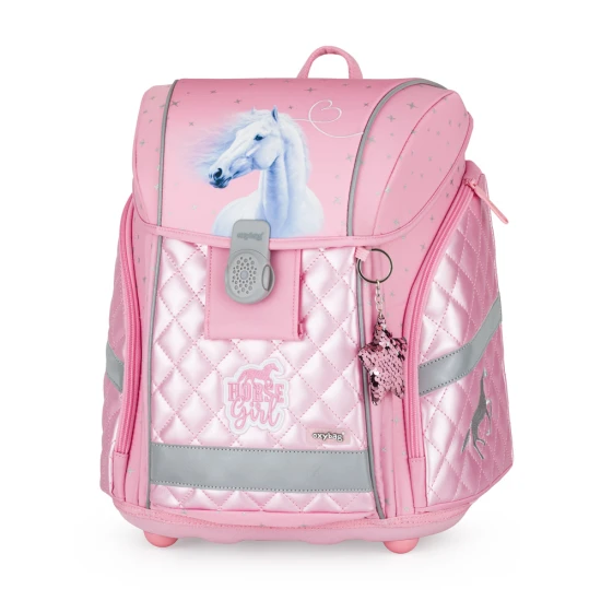 Školská taška PREMIUM LIGHT Kôň romantic – Oxybag 3-39926