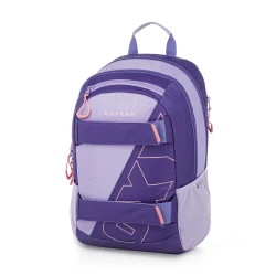 Študentský batoh s puzdrom OXY Sport Half violet