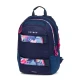 Študentský batoh s puzdrom OXY Sport Flowers Blue – Oxybag 8-39725E
