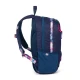 Študentský batoh s puzdrom OXY Sport Flowers Blue – Oxybag 8-39725E
