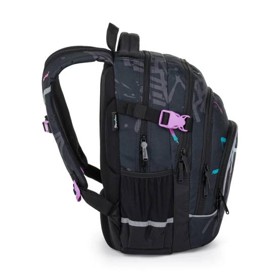 Študentský batoh OXY SCOOLER Graffiti Pink – Oxybag 8-46326