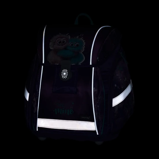 Školská taška PREMIUM LIGHT Monster – Oxybag 8-92926