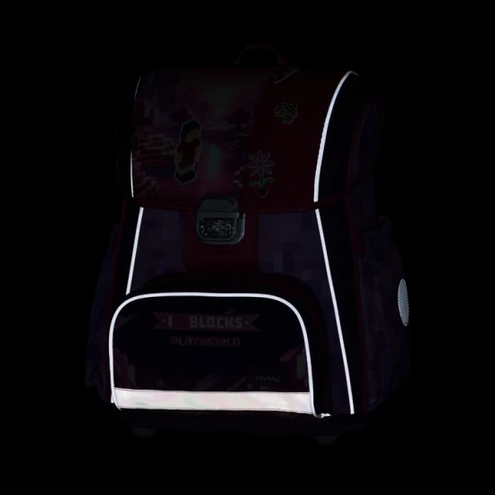 Školská taška PREMIUM Playworld Girl – Oxybag 8-93426