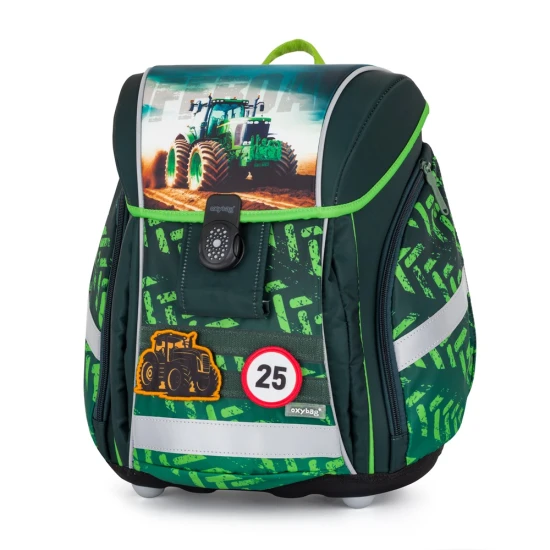 Školská taška PREMIUM LIGHT Traktor – Oxybag 9-13026