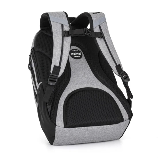 Študentský batoh s puzdrom OXY Sport Grey Melange – Oxybag 9-23226E