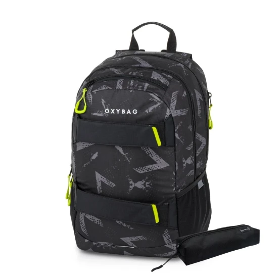 Študentský batoh s puzdrom OXY Sport Abstract – Oxybag 9-60426E