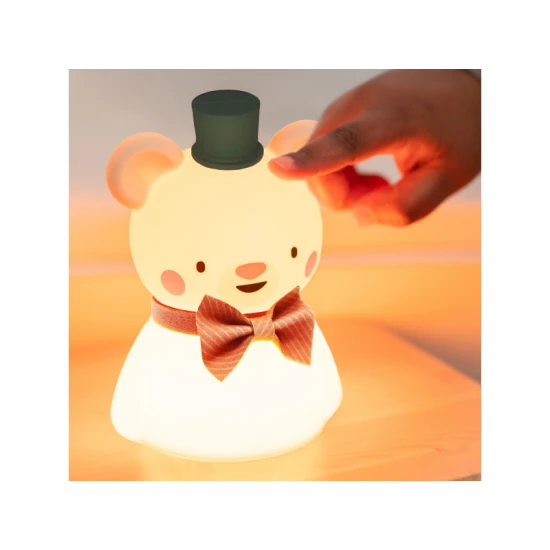 Nočné svetlo Medveď – jemné svetlo pre pokojný spánok