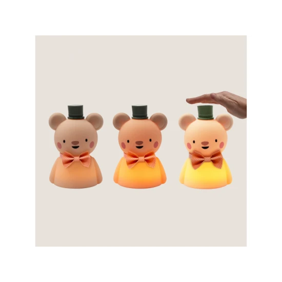 Nočné svetlo Medveď – jemné svetlo pre pokojný spánok