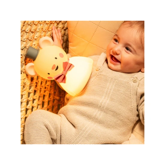 Nočné svetlo Medveď – jemné svetlo pre pokojný spánok