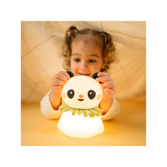 Nočné svetlo Panda – jemné svetlo pre pokojný spánok