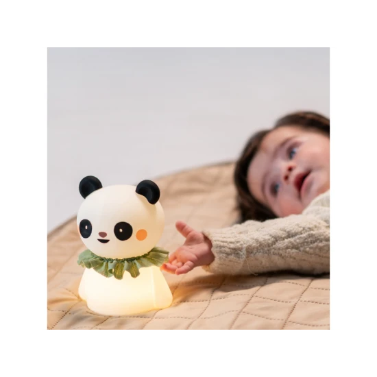 Nočné svetlo Panda – jemné svetlo pre pokojný spánok