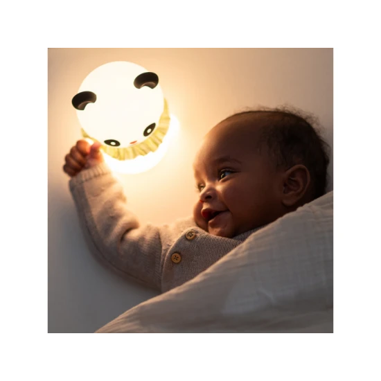 Nočné svetlo Panda – jemné svetlo pre pokojný spánok