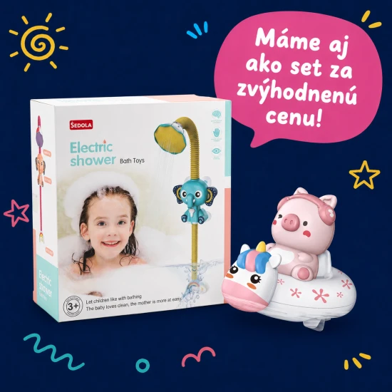 Sprcha do vane Sloník – ideálny darček pre malých milovníkov vody