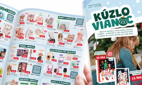 Vianoce sú za dverami: Inšpirujte sa darčekmi z nášho vianočného letáka