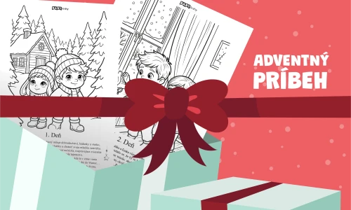Adventné omaľovánky s príbehom: Každý deň nový diel kúzelného dobrodružstva