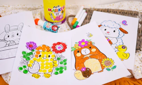 Stiahnite si: Veľkonočné omaľovánky