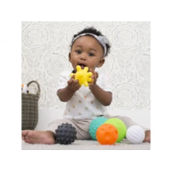 Loptičky s textúrami 6ks