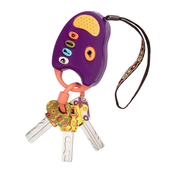 B.toys Kľúčiky k autu fialové BX1200ZBT