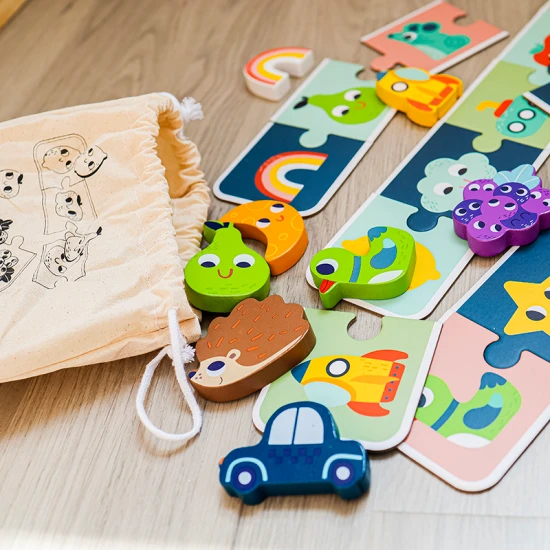 Senzorické pexeso a puzzle na rozvoj motoriky a pamäti