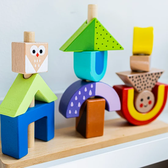 Nasadzovanie Tiene Logická hra pre deti Tooky Toy