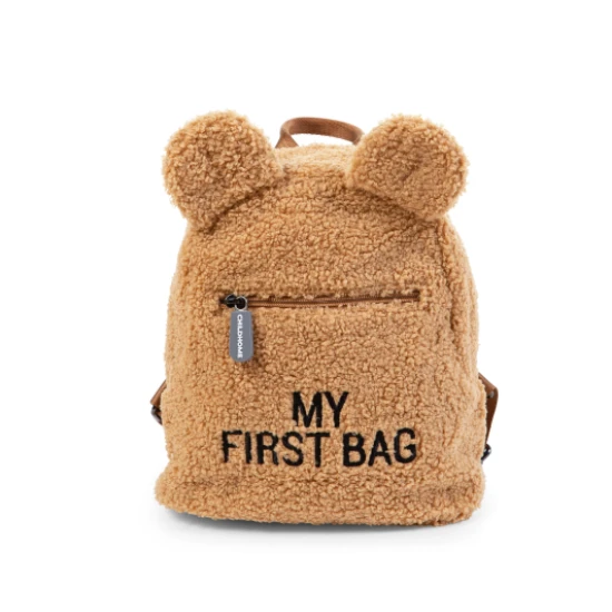 Batoh My First Bag Hnedý Plyšový