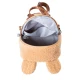 Batoh My First Bag Hnedý Plyšový