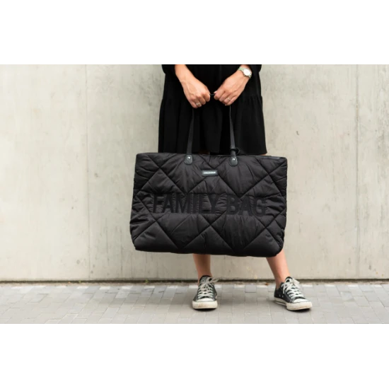 Cestovná taška Family Bag Čierna Puffered