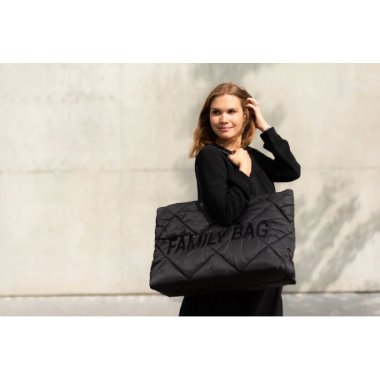 Cestovná taška Family Bag Čierna Puffered