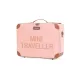 Cestovný kufor Mini Traveller Ružový
