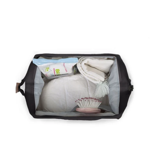 Childhome Toaletná taška Baby Necessities Čierna CWNESBLGO