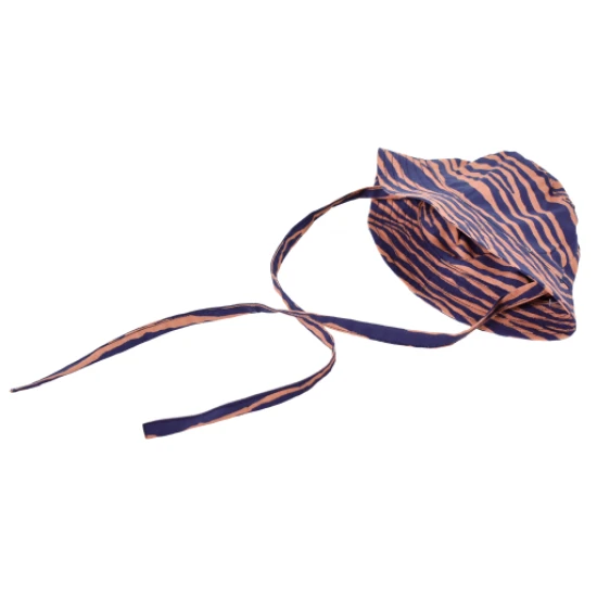 Detský klobúčik na zavazovanie s UPF 50+ Zebra Swim Essentials