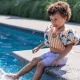 Detské chlapčenské plavecké šortky s UPF 50+ Elegán Swim Essentials
