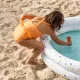 Dievčenské detské plavky UPF 50+ Srdiečka od Swim Essentials