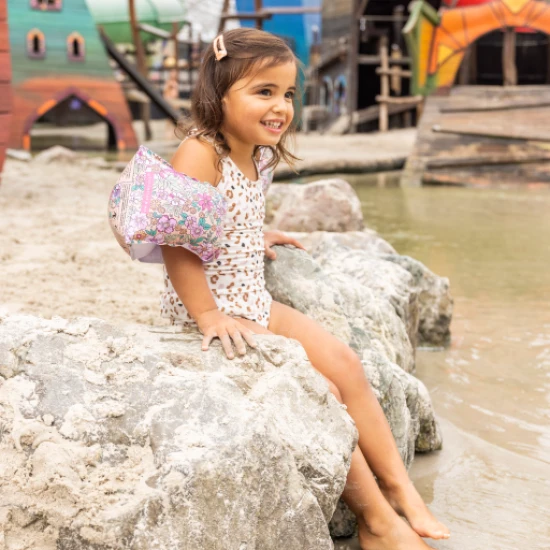 Rukávniky Kvety 2-6 rokov