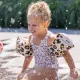 Rukávniky Leopard béžový 2-6 rokov