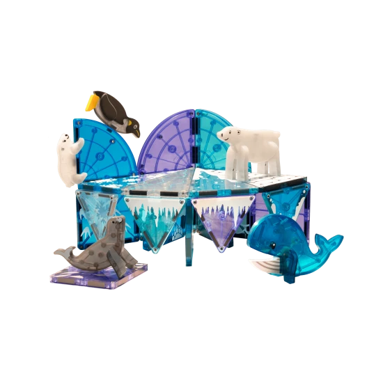 S magnetickou stavebnicou si postavíte vlastnú arktickú krajinu